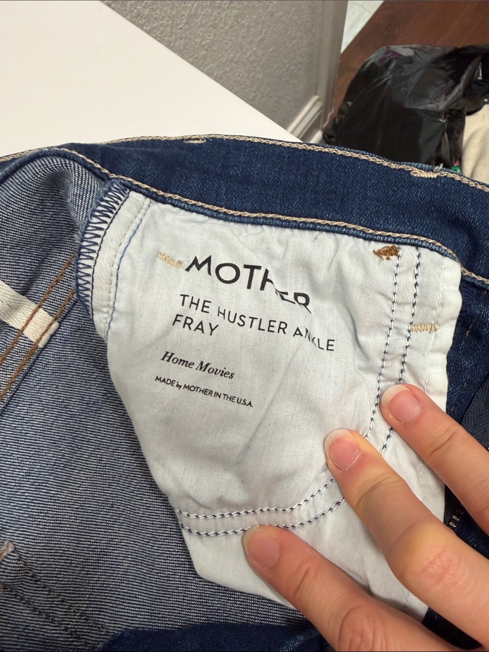 MOTHER Hustler Ankle Fray jeans - Picture 4 of 6
